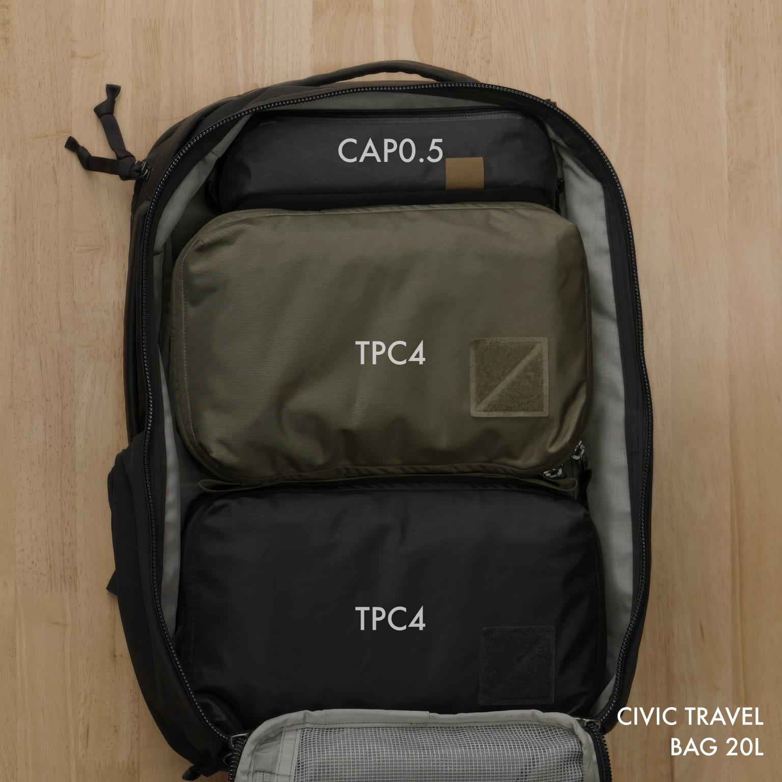 Evergoods CIVIC Travel Bag - X-Pac – Storming Gravity