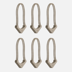 Worryless Locking Zipper Pullers