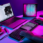 Tetra Keyboard with Touchscreen
