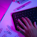 Tetra Keyboard with Touchscreen