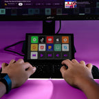 Tetra Keyboard with Touchscreen
