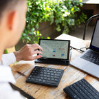 Tetra Keyboard with Touchscreen