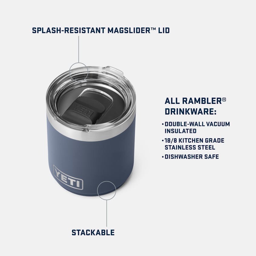 Rambler® 10oz Stackable Lowball - Storming Gravity