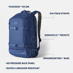 Crossroads® 27L Carry On Backpack