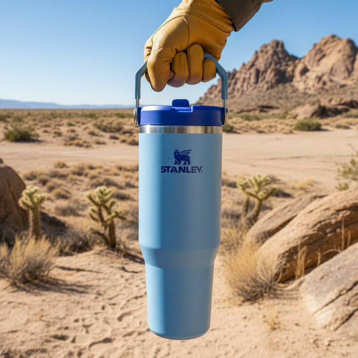The IceFlow™ Flip Straw Tumbler - Storming Gravity