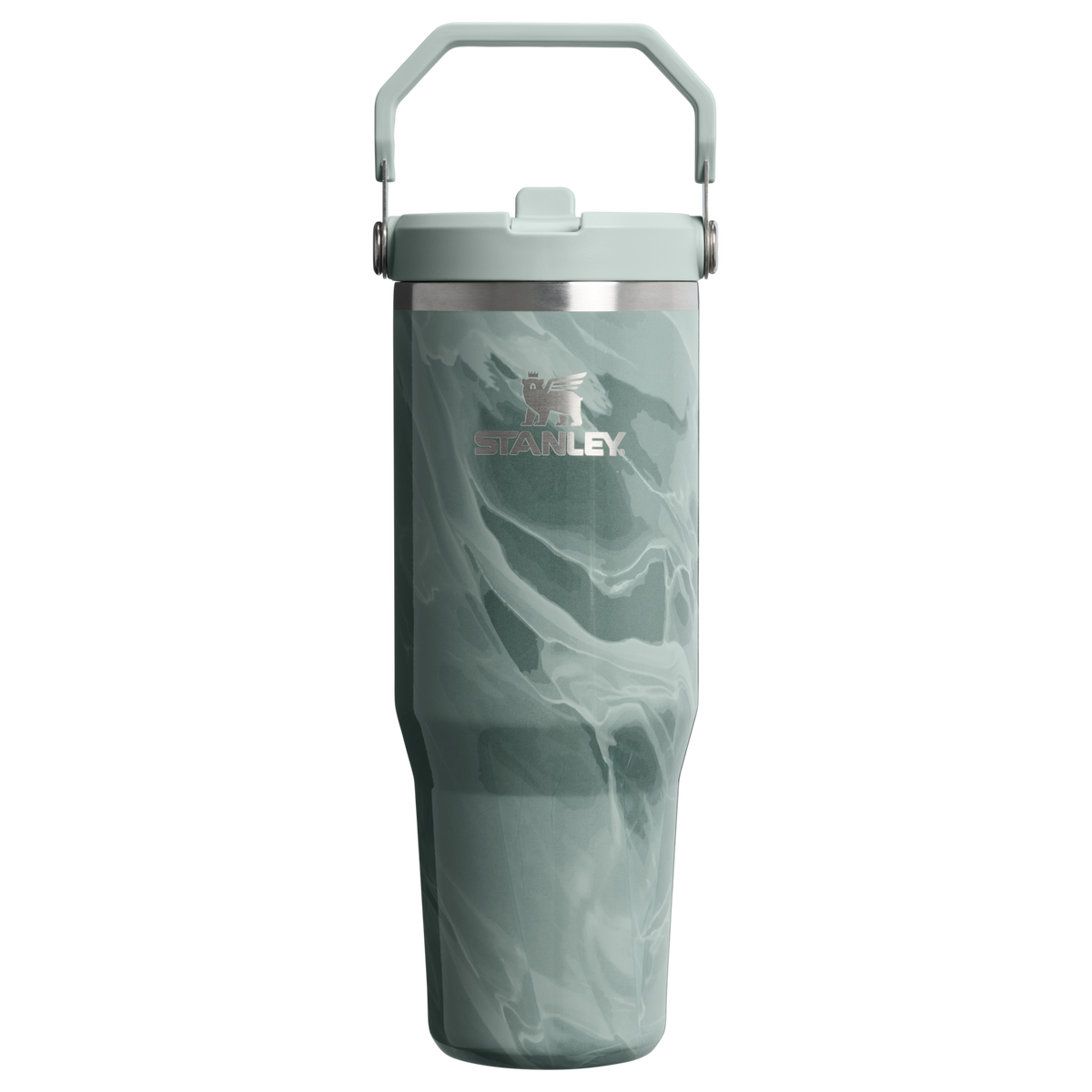 The IceFlow™ Flip Straw Tumbler | 30 OZ | Marble Collection - Storming Gravity
