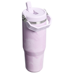 The IceFlow™ Flip Straw Tumbler | 30 OZ | Marble Collection