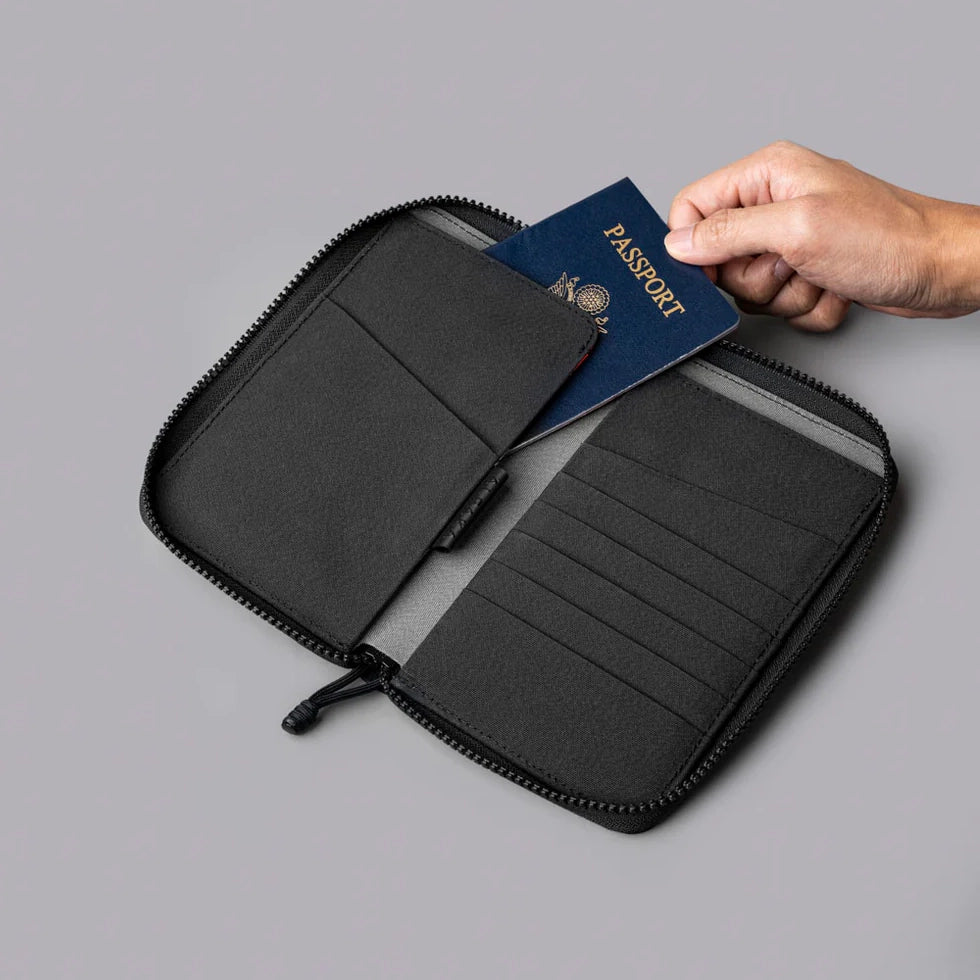 Zip Passport Wallet - Storming Gravity