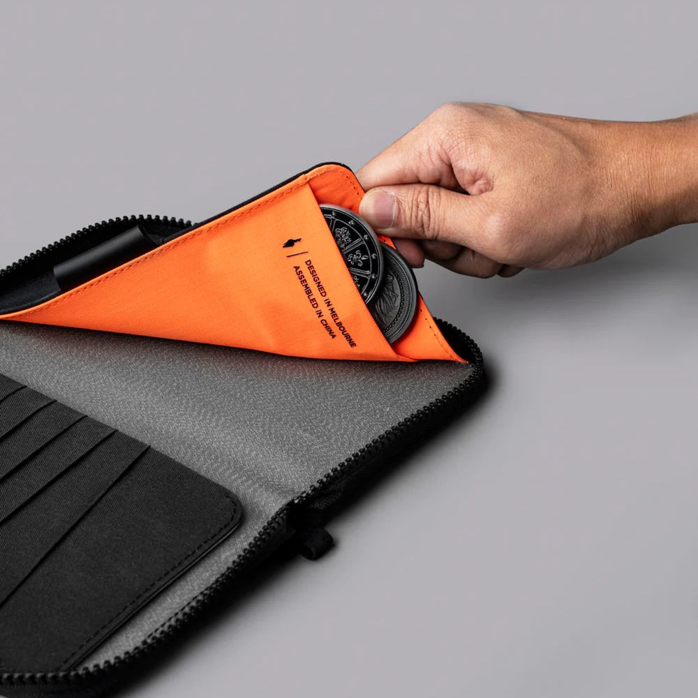 Zip Passport Wallet - Storming Gravity