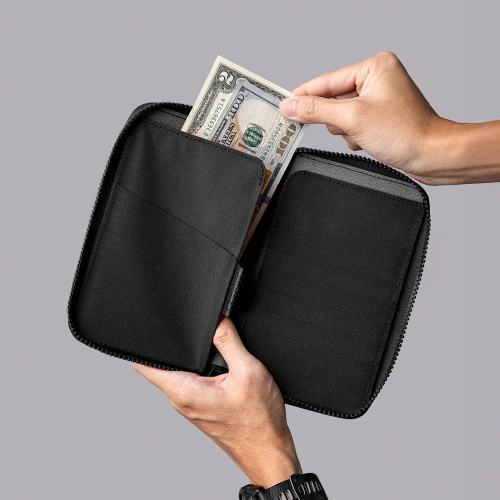 Zip Passport Wallet - Storming Gravity