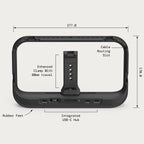 Supercage - Mobile Cage with Integrated USB-C Hub