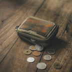 Woodland Camo Leather Essential Wallet