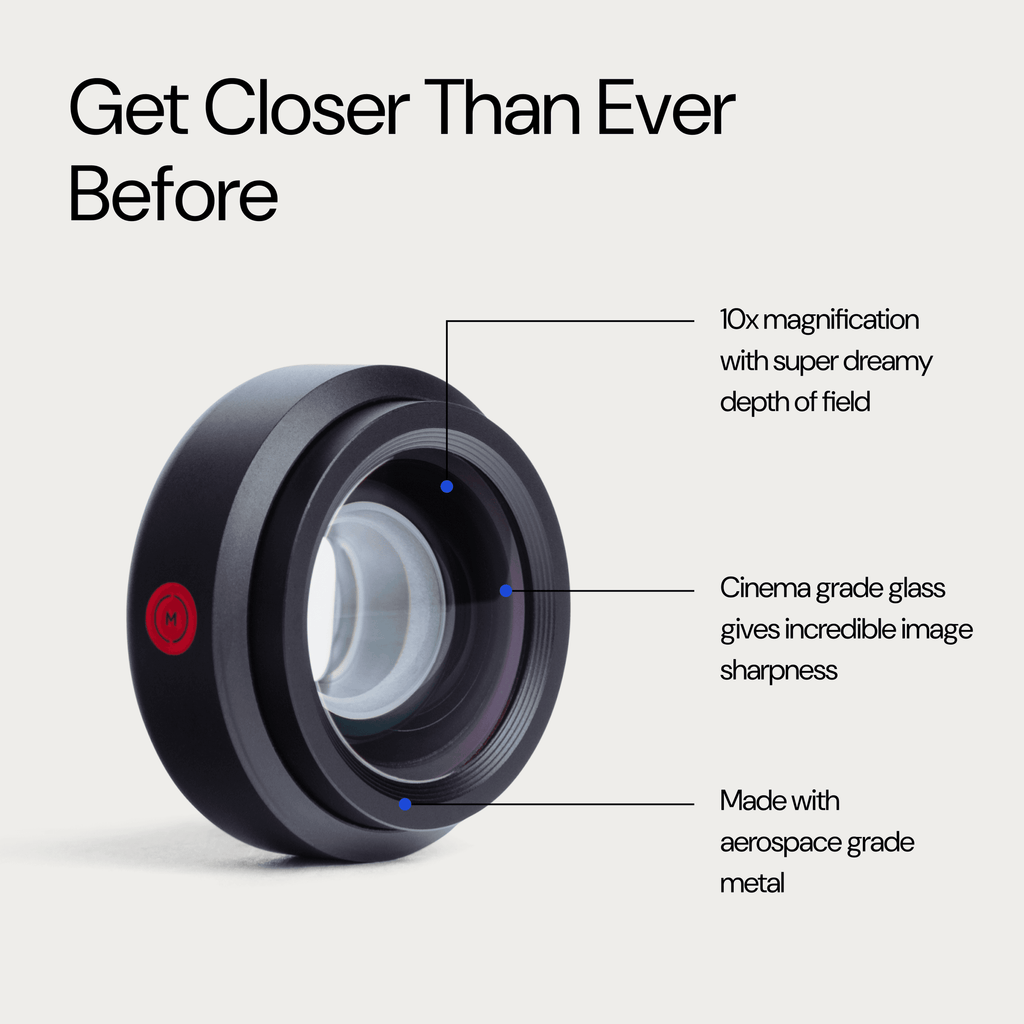 Macro 10x Mobile Lens II - T-Series