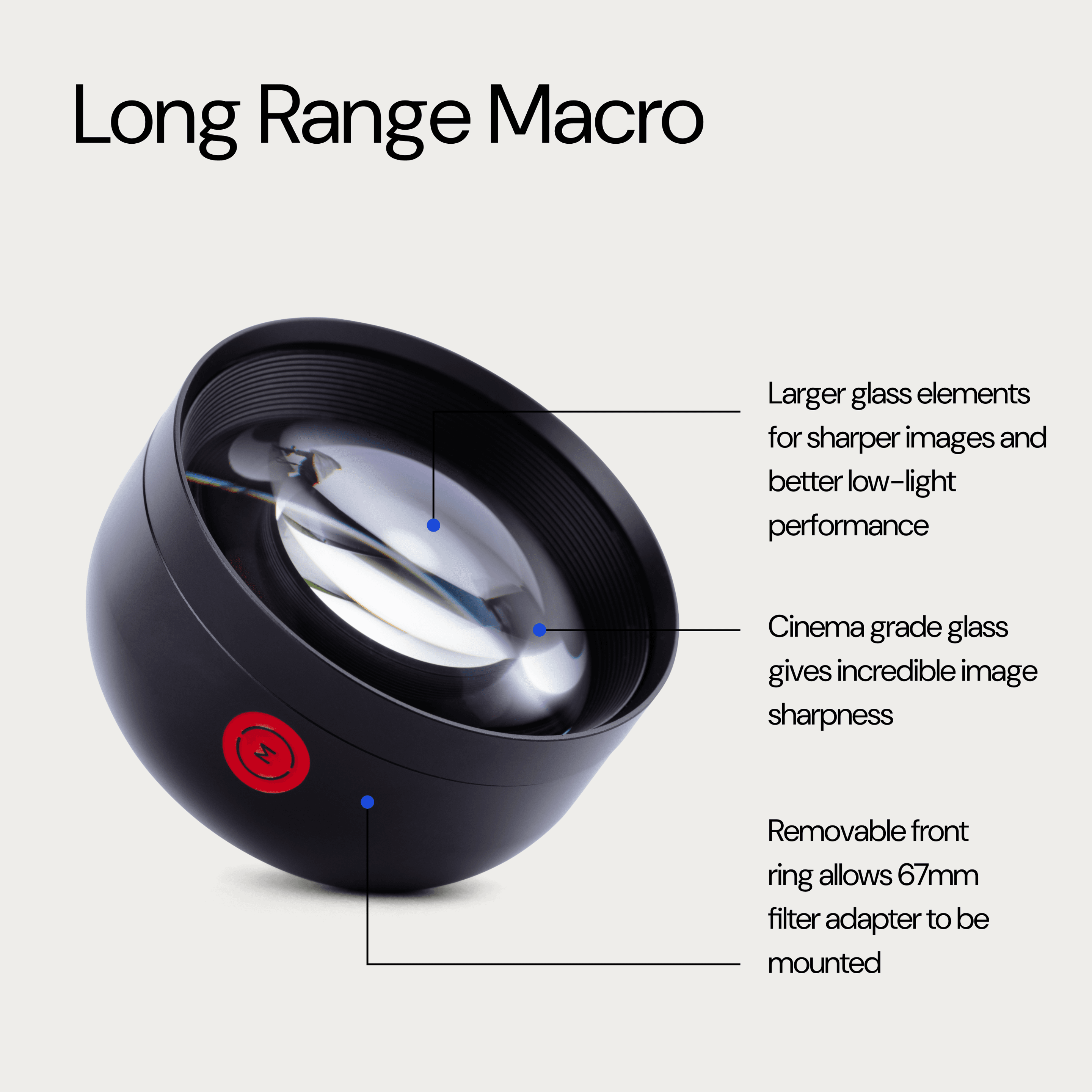 75mm Macro Mobile Lens II - T-Series