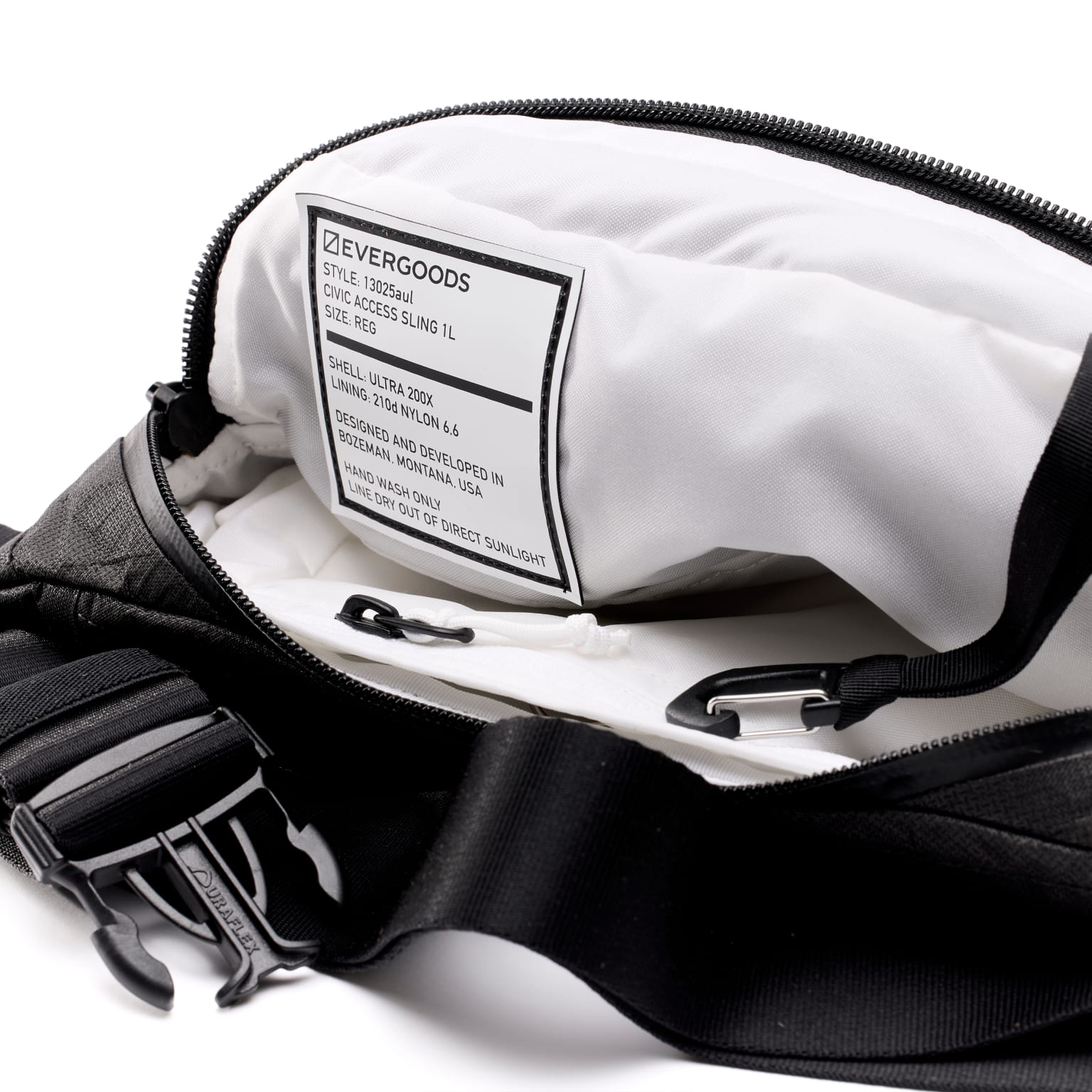 CIVIC Access Sling 1L ULTRA Black Magic style label