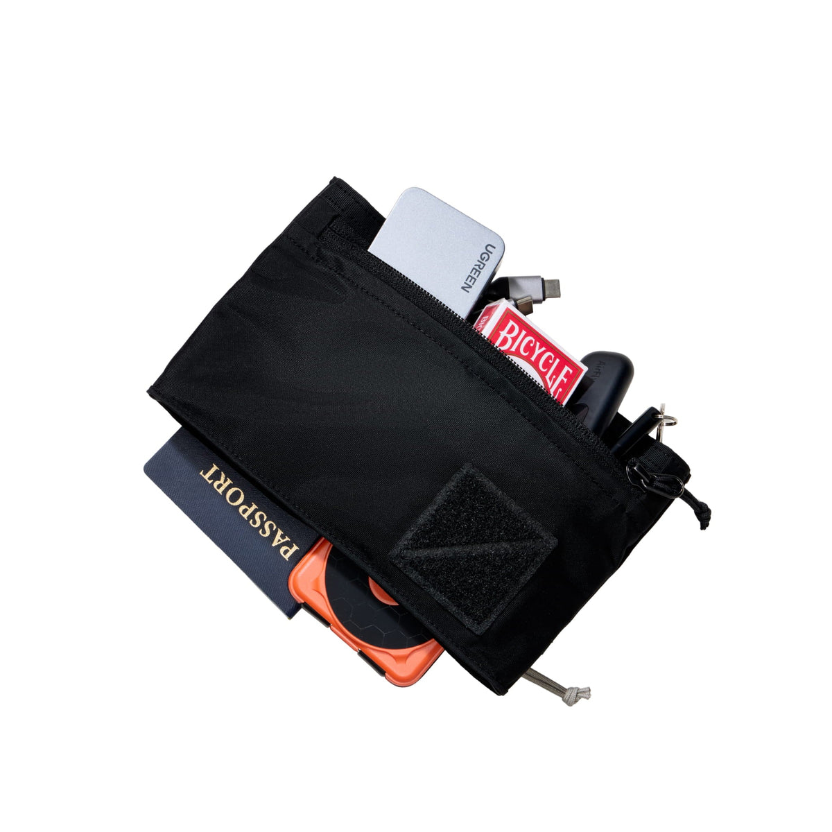 CIVIC Flat Pouch Black Travel Loadout