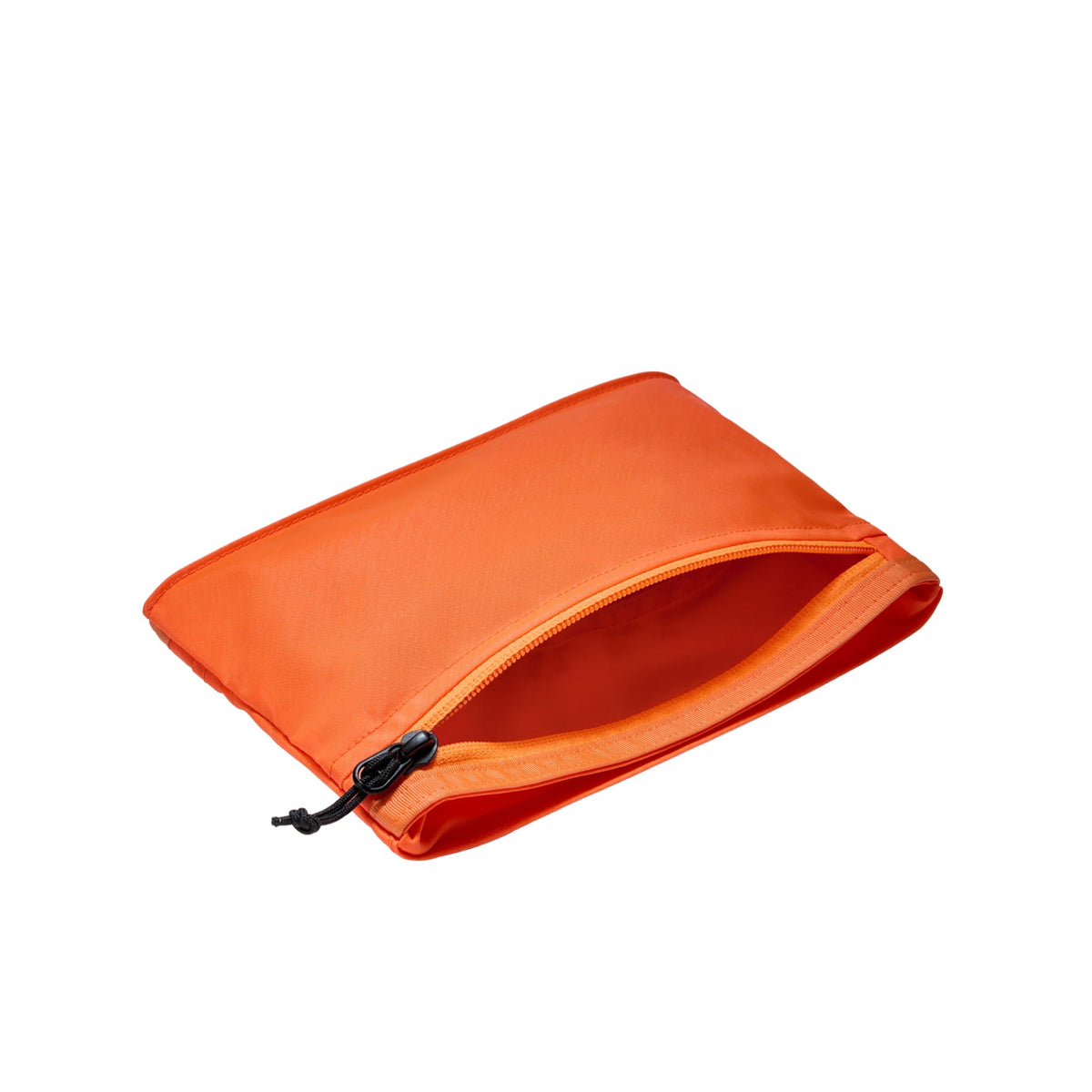 CIVIC Flat Pouch Hot Orange Unzipped