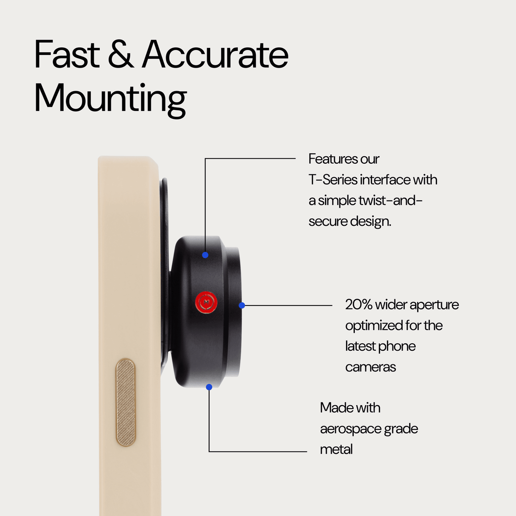 Macro 10x Mobile Lens II - T-Series