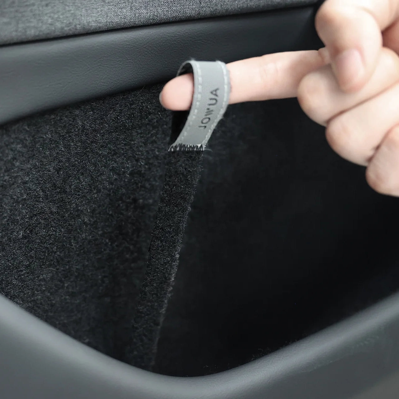 Reflective Rear Door Emergency Release Strap (Model 3 Highland, 2024+ / All Model Y) - Storming Gravity