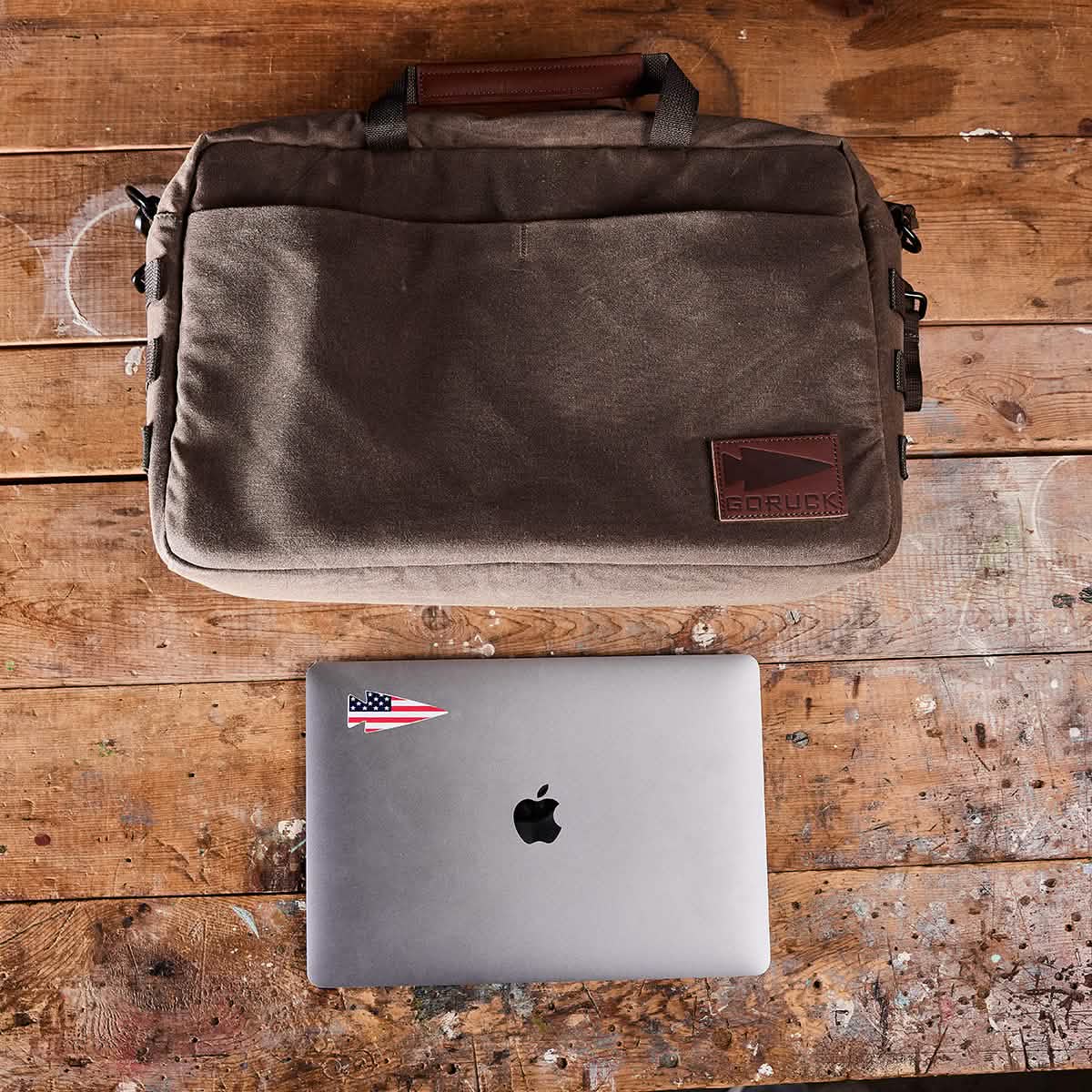 Shoulder Bag 15L - Waxed Canvas - Storming Gravity