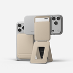 Snap Phone Tripod Stand Wallet AERA (3-card, 2026 version)