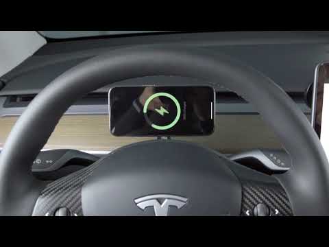 Steering Wheel HUD Magsafe Charger Mount (Charger not include)