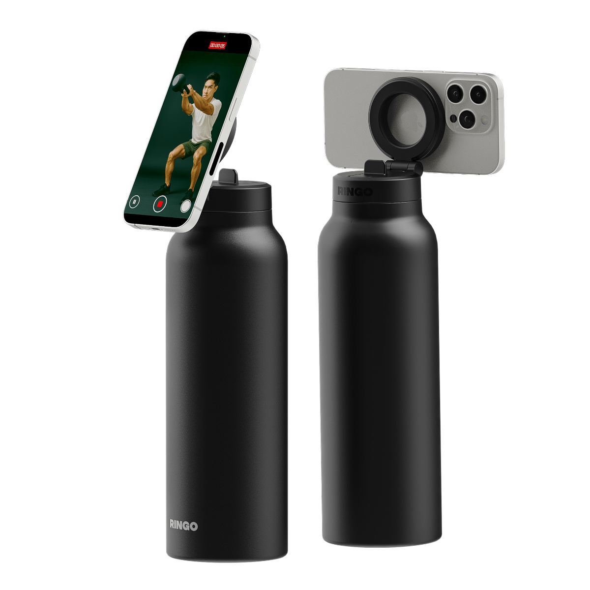 Ringo Pro Water Bottle + Free Magnetic Booster Ring