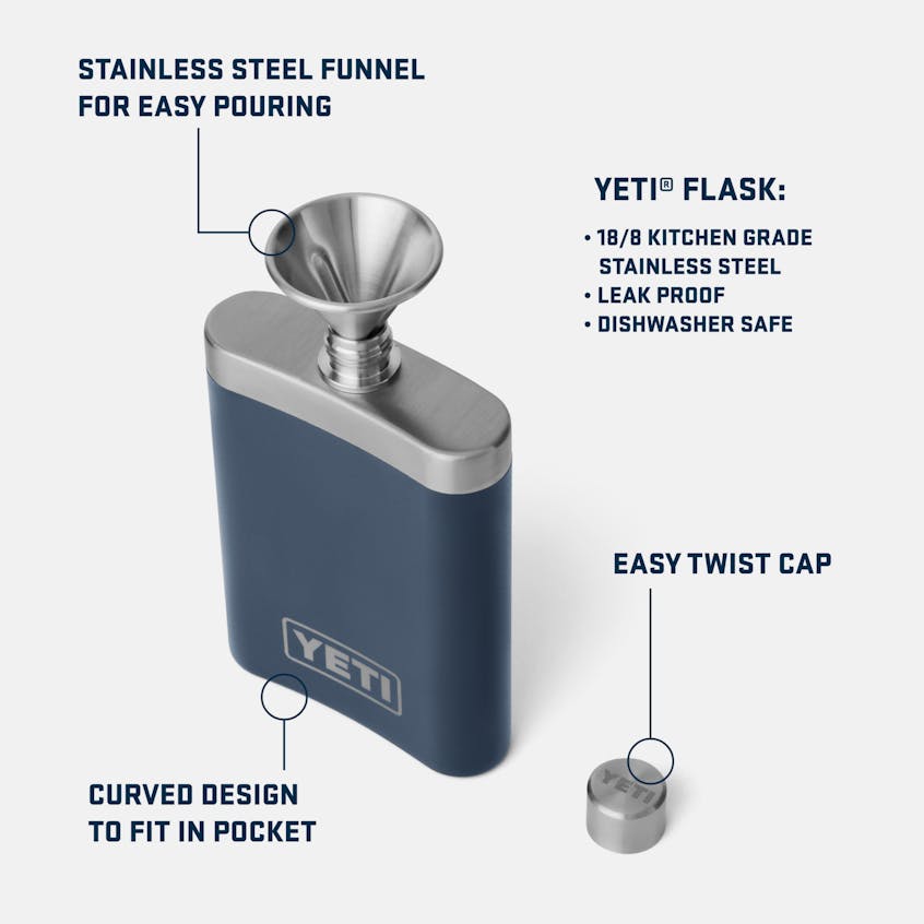 7oz Flask - Storming Gravity