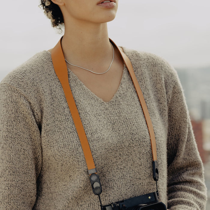 Form Leather Camera Strap - Storming Gravity