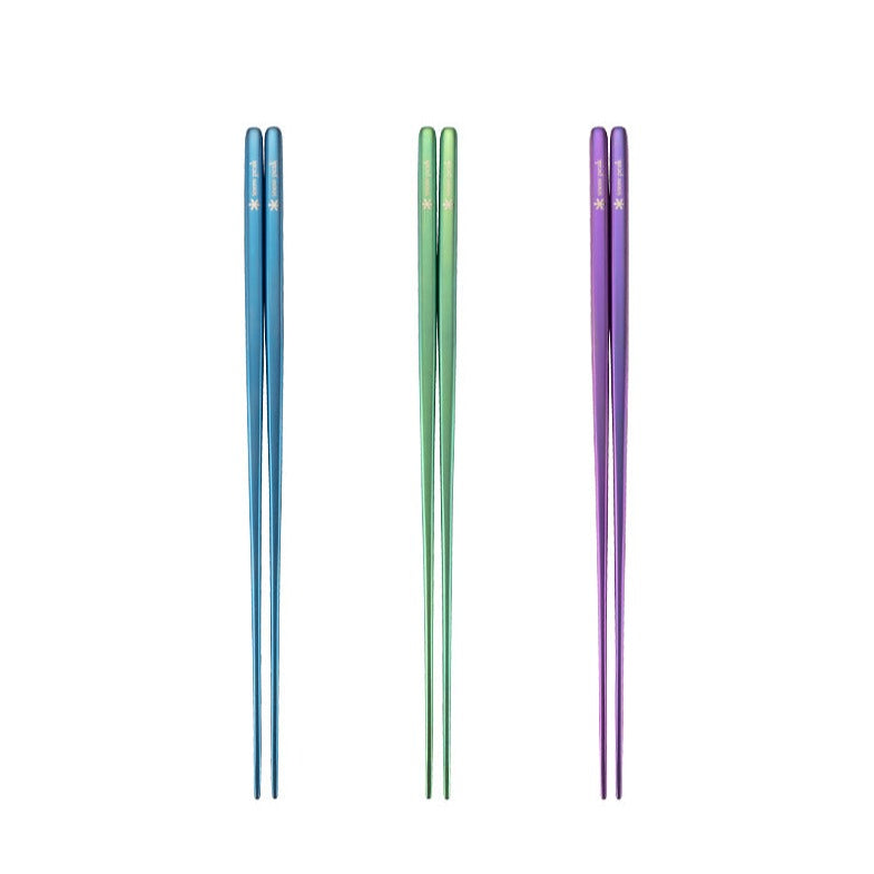 Anodized Titanium Chopsticks
