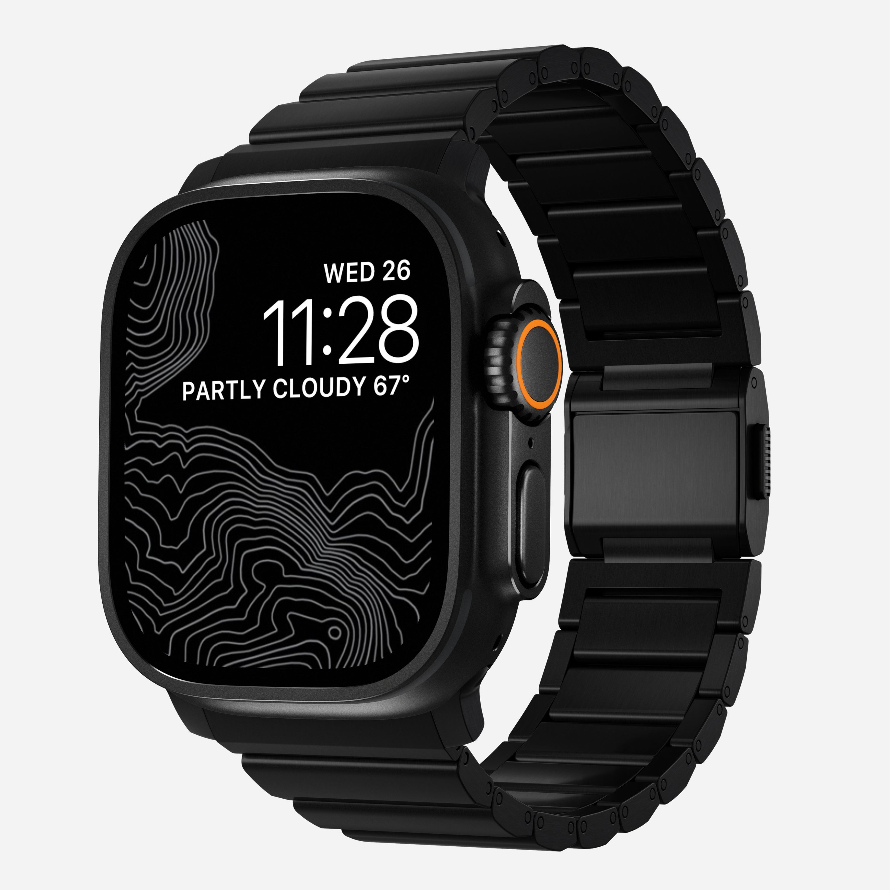 Titanium Band for Apple Watch - Storming Gravity
