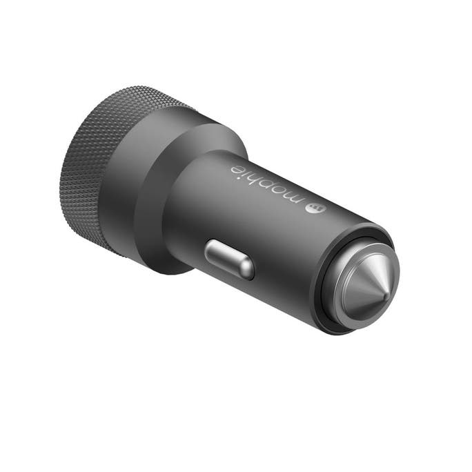 mophie dual USB-C car charger - Storming Gravity