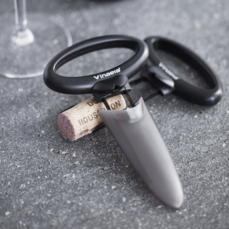Vinaera Ah-So Wine Opener with Foil Cutter - Storming Gravity