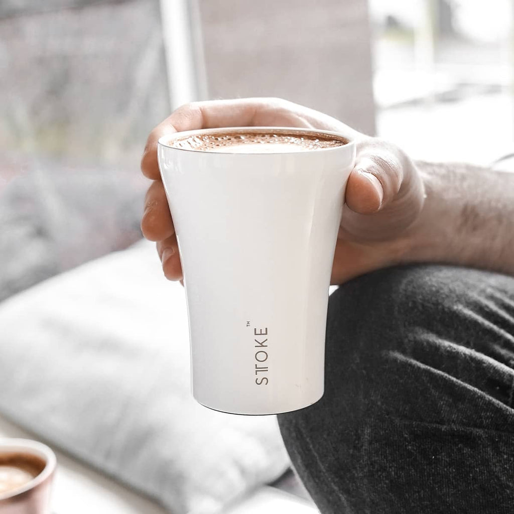 stokke ceramic coffee cup STTOKE Ceramic Reusable Shatterproof Cup – Storming Gravity