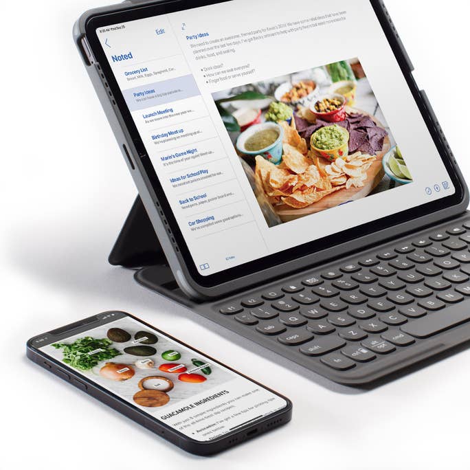 ZAGG Pro Keys for Apple iPad Pro 12.9" - Storming Gravity