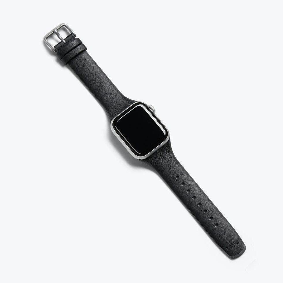 Bellroy Apple Watch Strap | Smooth Leather Band Strap - Storming Gravity