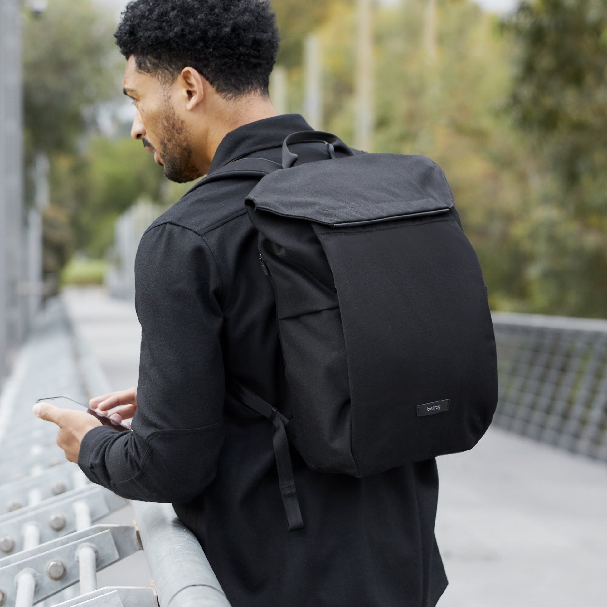 Bellroy Melbourne Backpack | Slim Professional Laptop Backpack - Storming Gravity