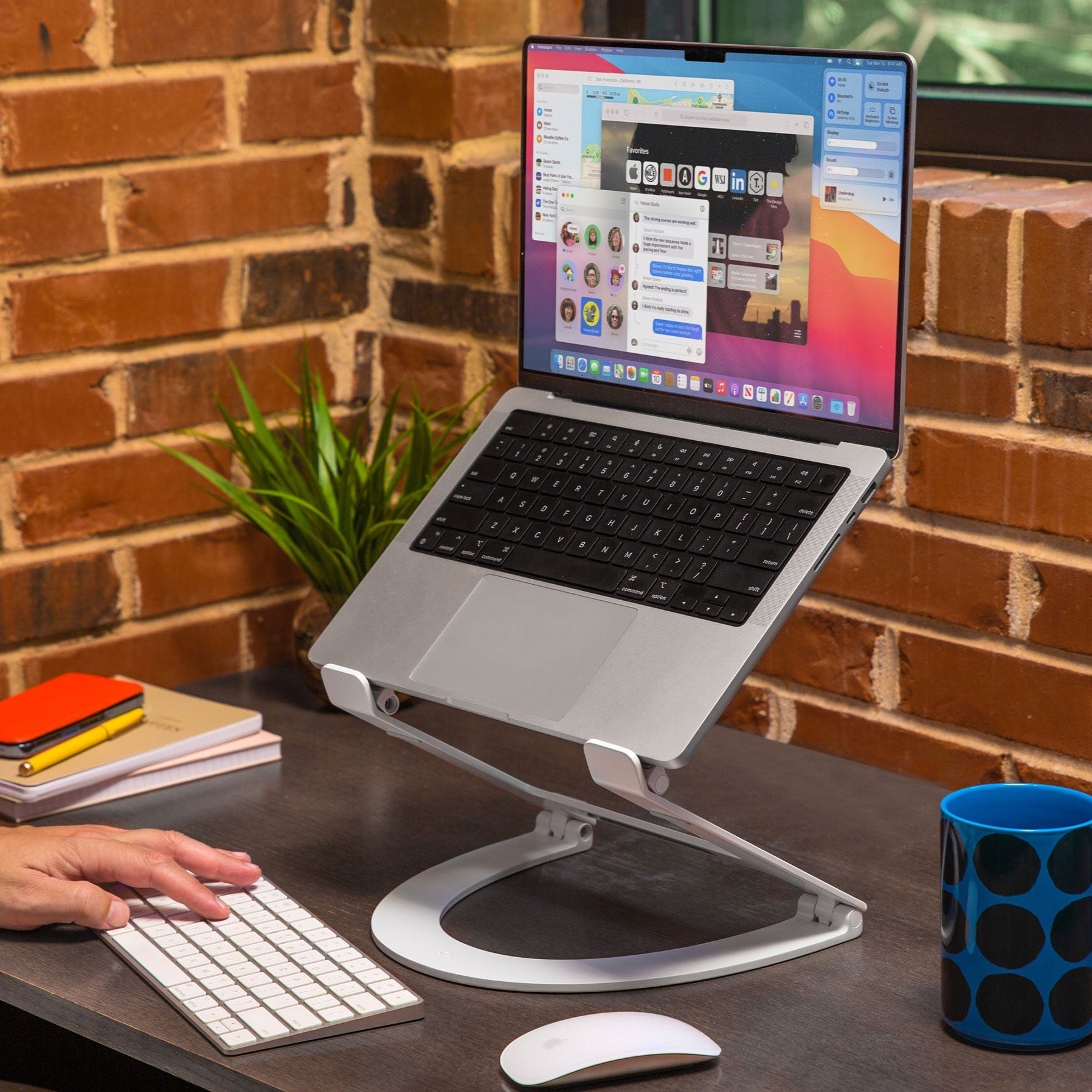 Curve Flex - Laptop Stand - Storming Gravity