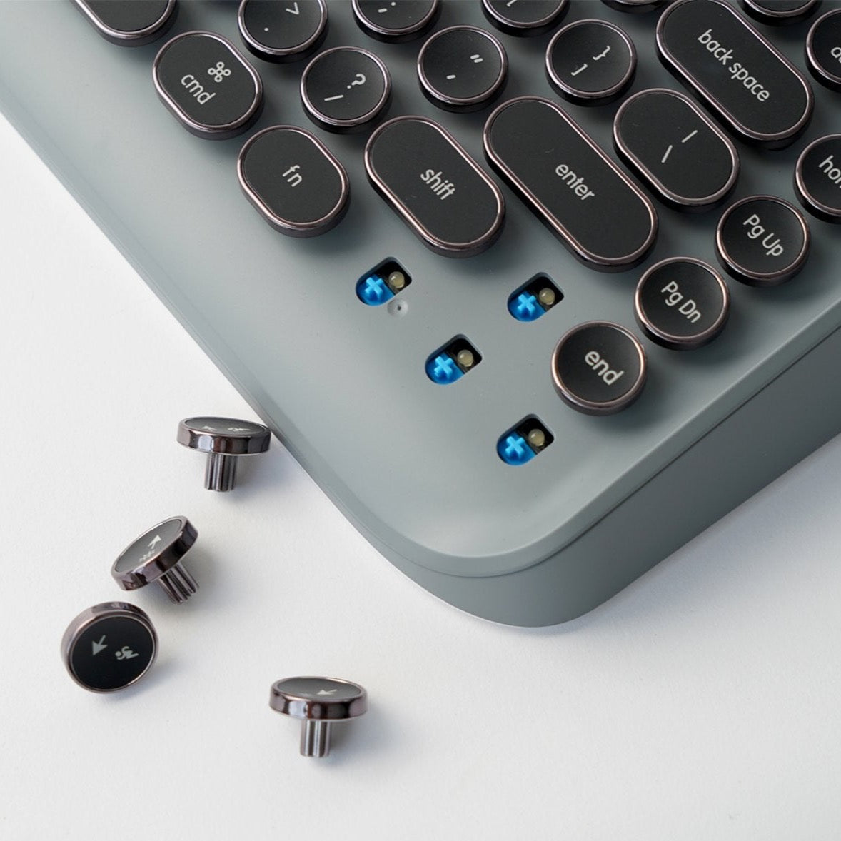 Rymek Retro Dual Mode Mechanical Keyboard - Storming Gravity