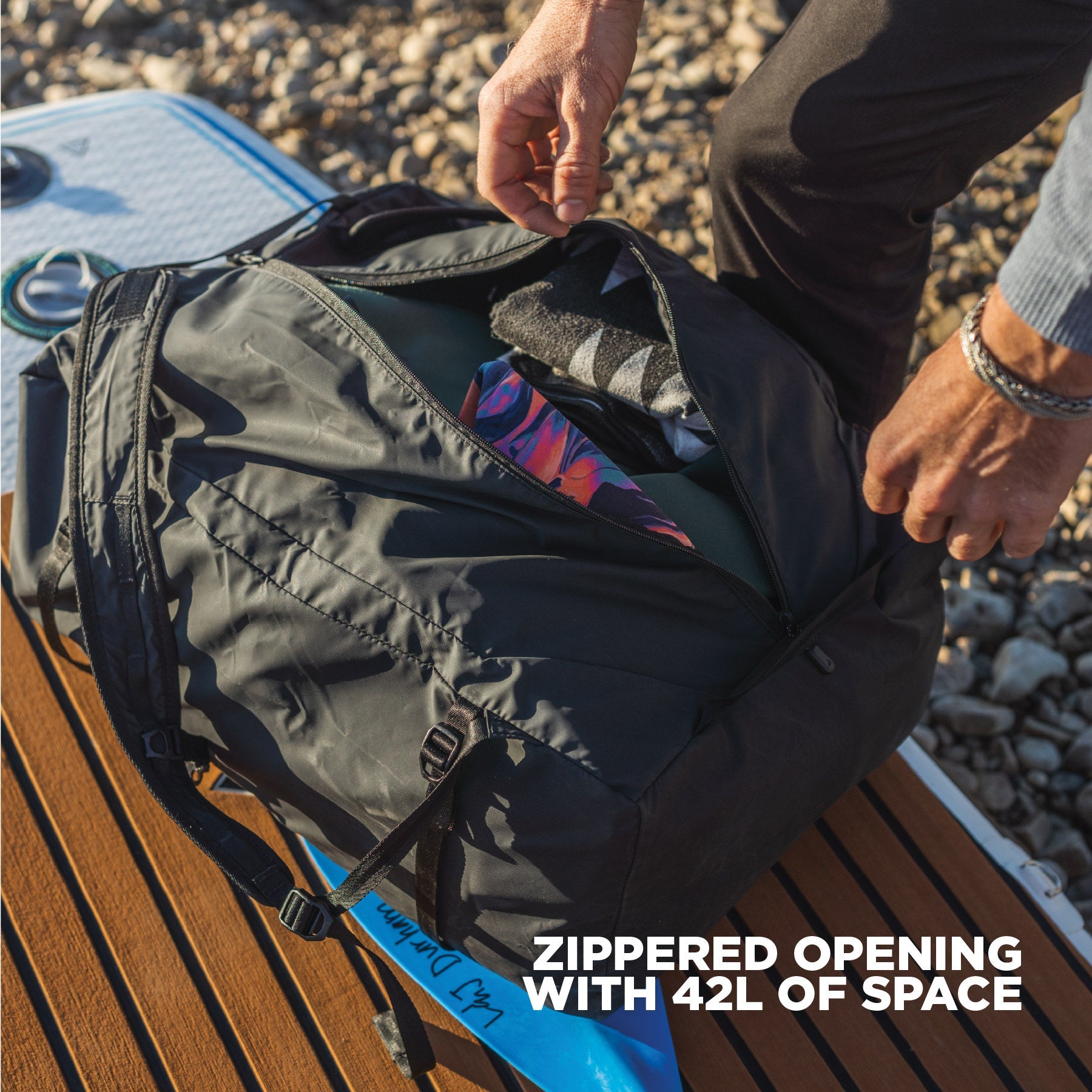 Nomatic Navigator Collapsible Duffle 42L - Storming Gravity