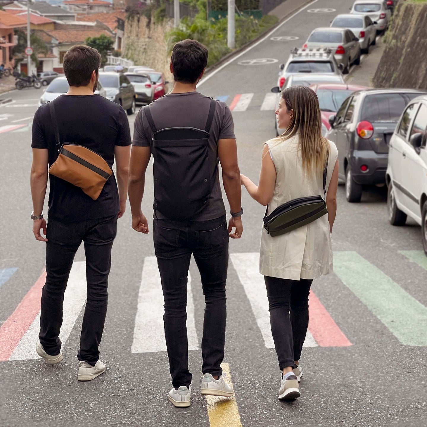 the Frenchie co. - 3 in 1 Sling / Backpack - Storming Gravity