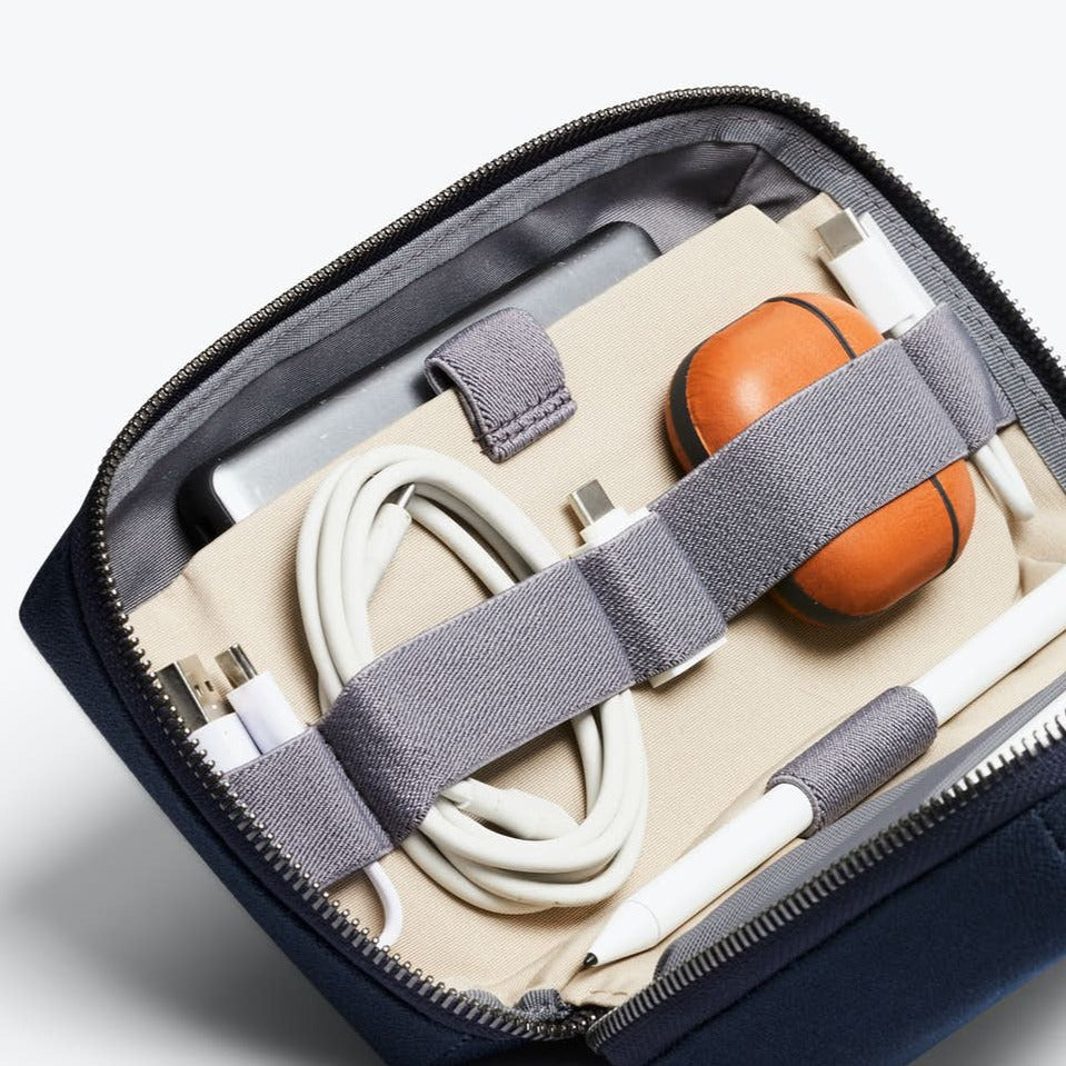 Bellroy Tech Kit - A clever zip pouch to store your tech accessories - Storming Gravity