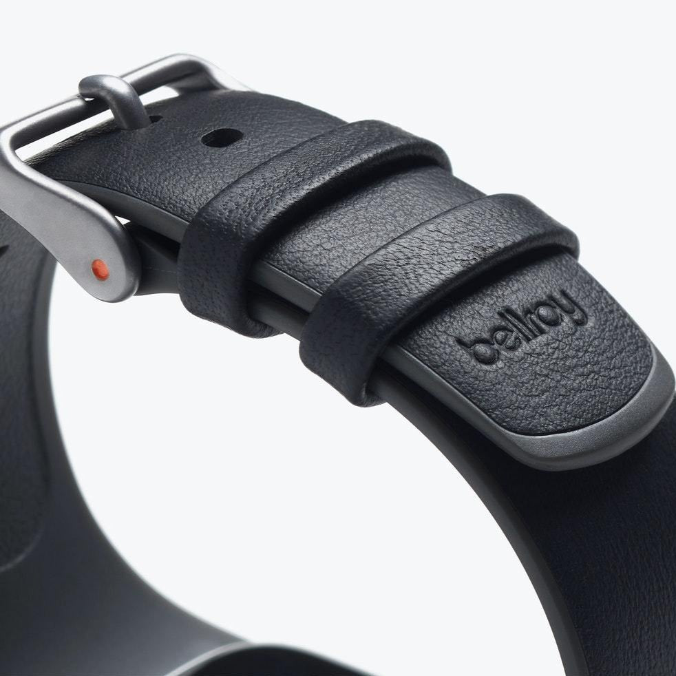 Bellroy Apple Watch Strap | Smooth Leather Band Strap - Storming Gravity