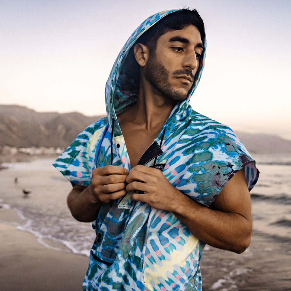 Matador Packable Towel Poncho - Storming Gravity