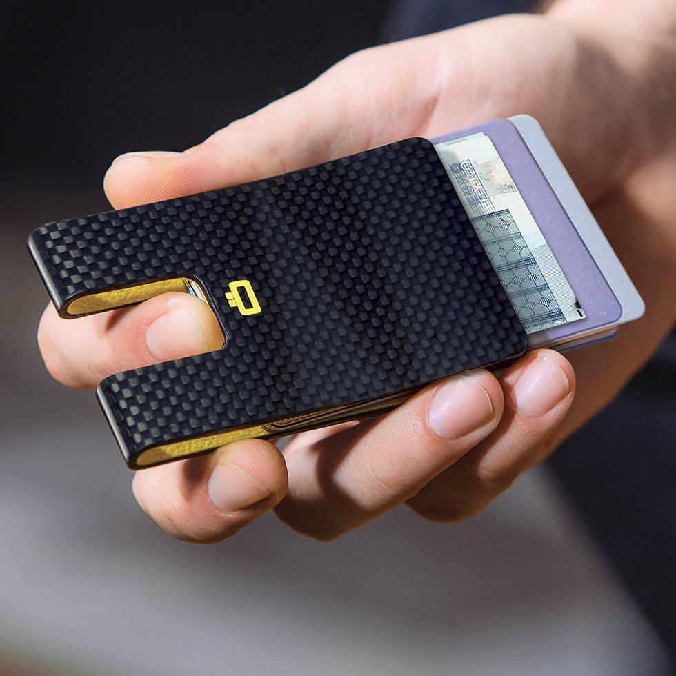 3C CARBON CARD CLIP Genuine Carbon Fiber - Storming Gravity
