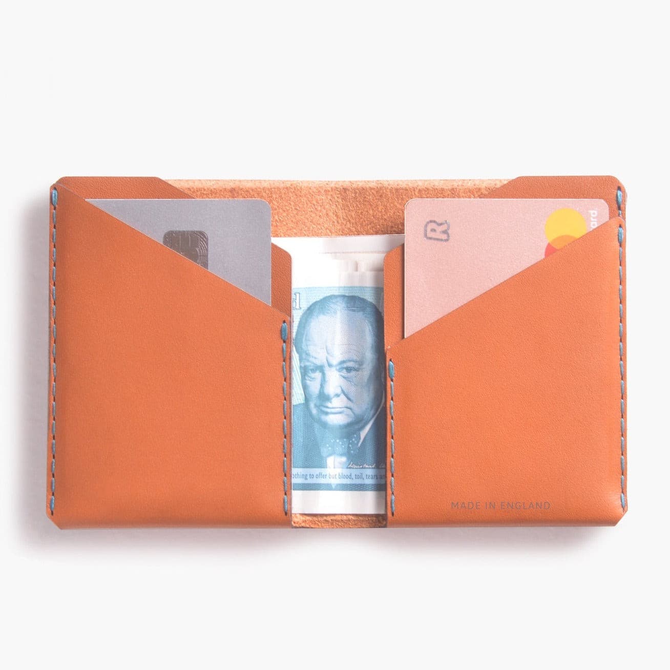 Wingback Wingston Wallet - Super Slim Bifold Wallet - Storming Gravity