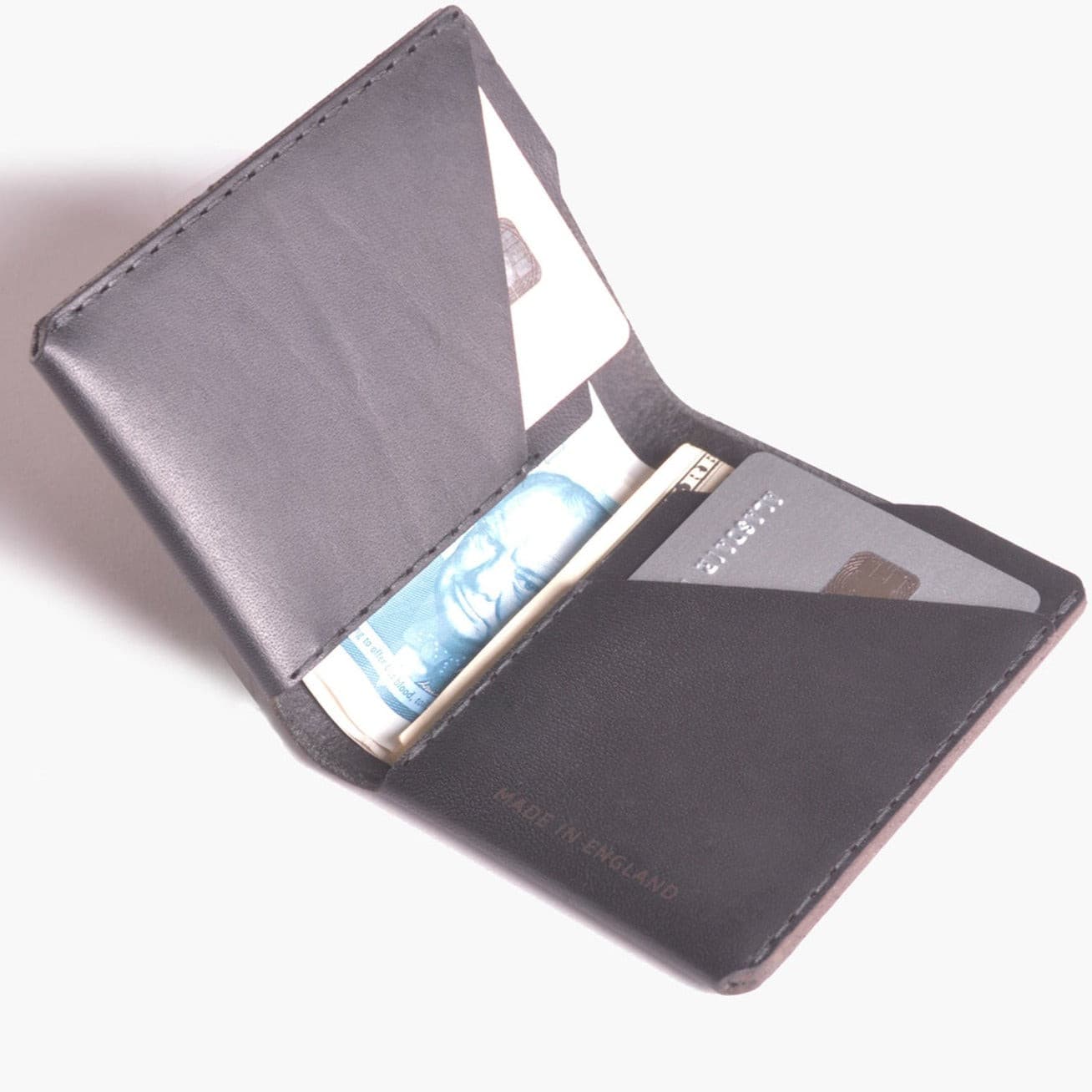 Wingback Wingston Wallet - Super Slim Bifold Wallet - Storming Gravity