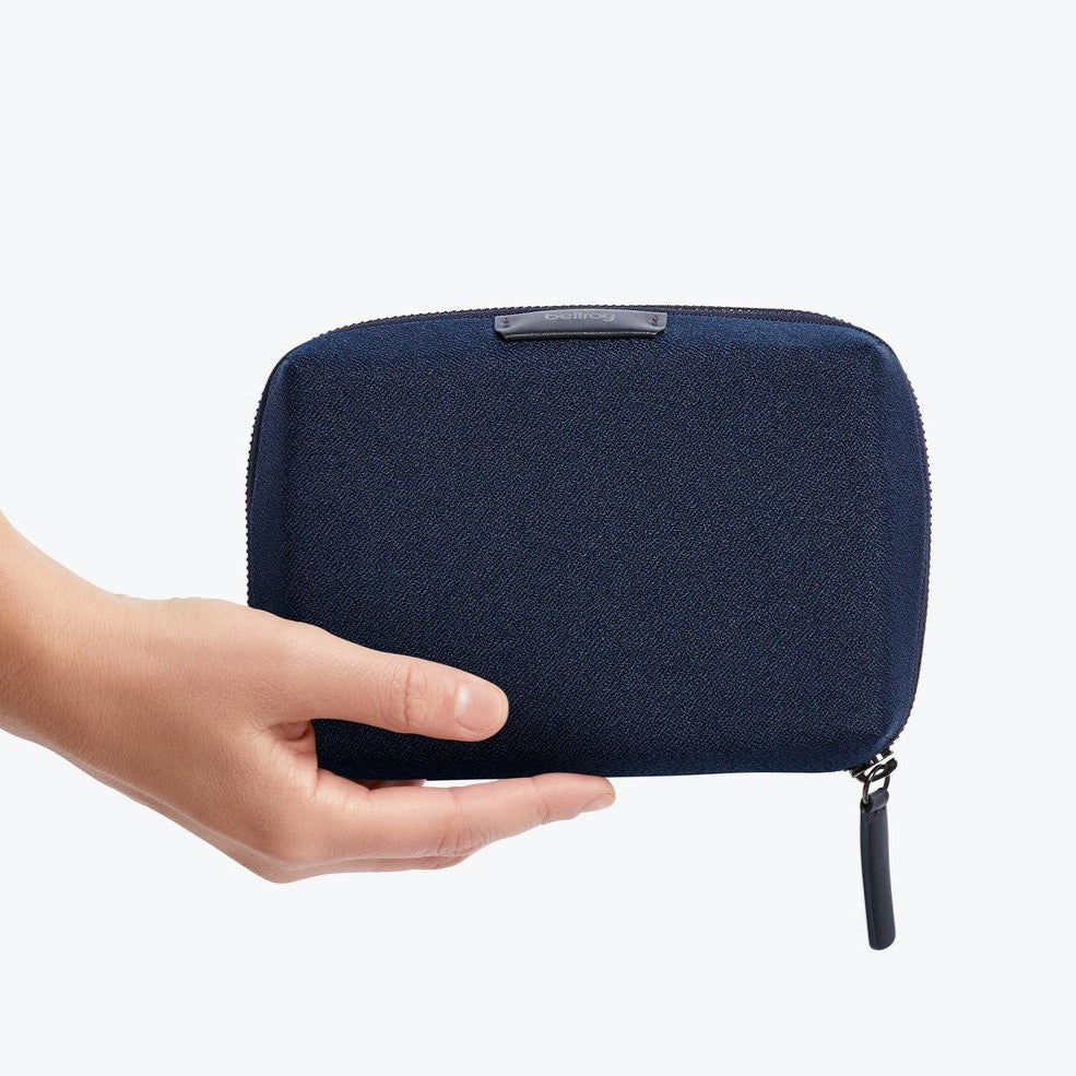 Bellroy Tech Kit Compact | Small Zip Pouch for Tech Accessories - Storming Gravity