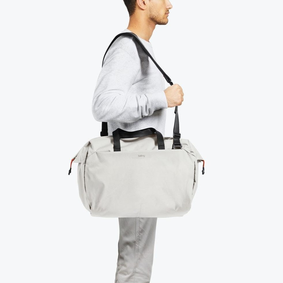 Bellroy Lite Duffel | Flexible Lightweight Adventure Duffel Bag - Storming Gravity