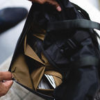 ARB Roll top Tote Bag - Made in Italy - Storming Gravity
